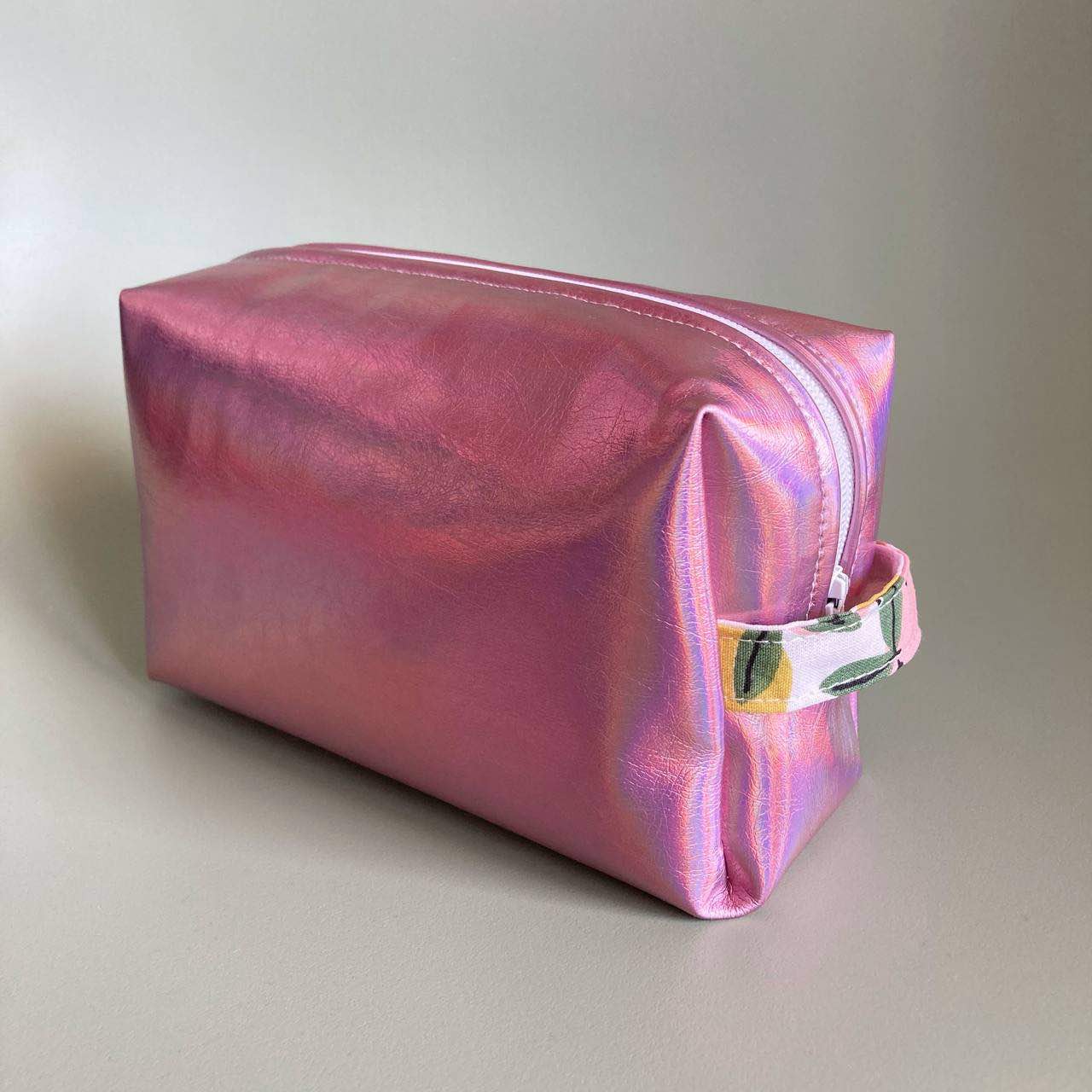 Trousse similicuir "Peach Perfect"