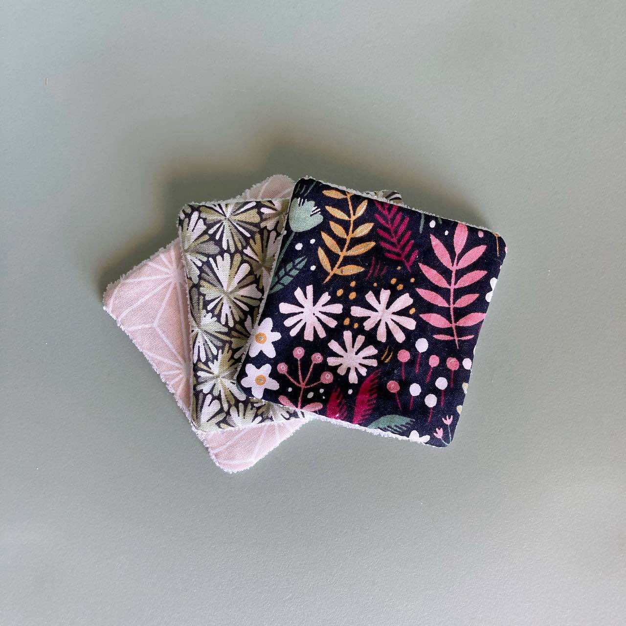 Trio de mini-lingettes (divers coloris à choix) – Image 6