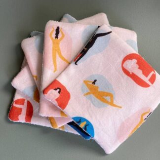 Lot de 5 lingettes "Women"