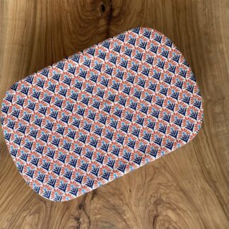 Charlotte alimentaire rectangulaire "Geometric Flowers"