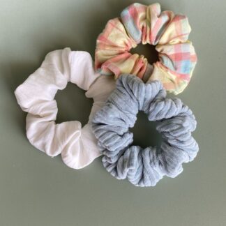 Trio de chouchou "Winter Pastel"